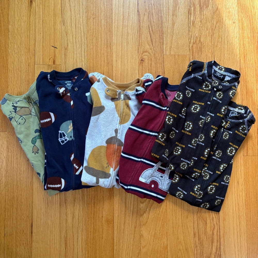 18M Boys Pajama Bundle – 6 Pieces